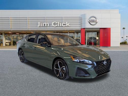 Tactical Green Metallic/Super Black 2026 Nissan Altima SR FWD