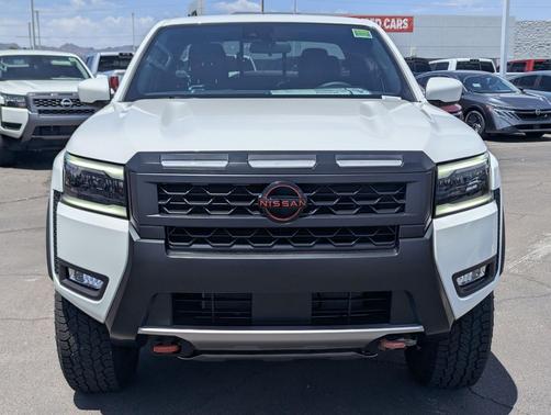 Glacier White 2026 Nissan Frontier PRO-4X