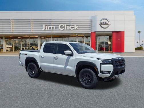 Glacier White 2026 Nissan Frontier PRO-4X