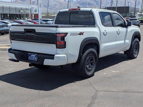 Glacier White 2026 Nissan Frontier PRO-4X