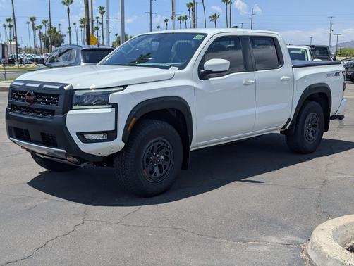 Glacier White 2026 Nissan Frontier PRO-4X