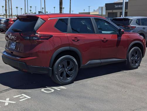 Scarlet Ember Tintcoat 2026 Nissan Rogue SV