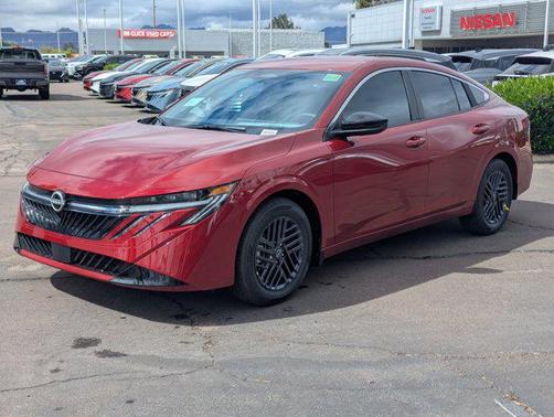Scarlet Ember Tintcoat 2026 Nissan Sentra SV