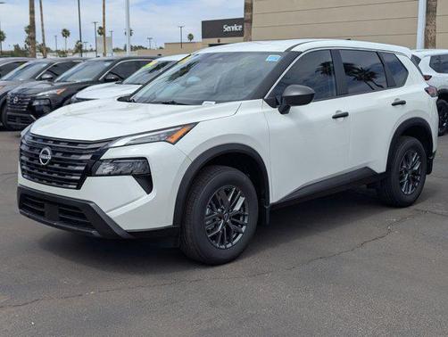 Glacier White 2026 Nissan Rogue S
