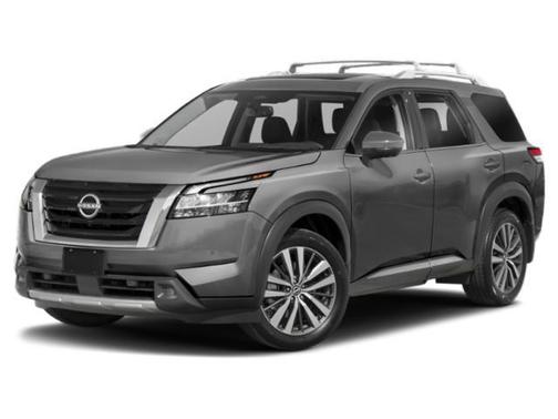 Solid Gray/Super Black 2022 Nissan Pathfinder Platinum 2WD