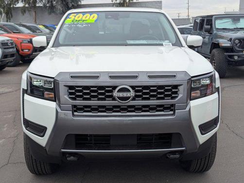 Glacier White 2026 Nissan Frontier SV