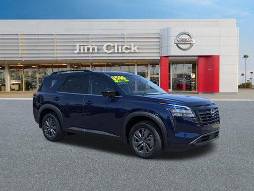 Deep Ocean Blue Pearl 2026 Nissan Pathfinder SV
