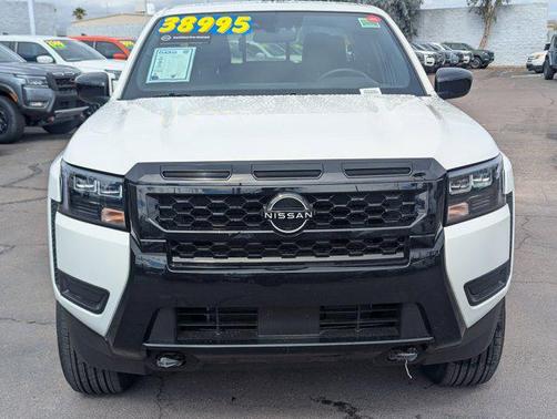 Glacier White 2026 Nissan Frontier SV