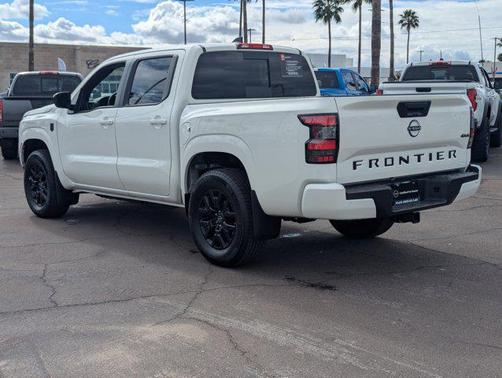 Glacier White 2026 Nissan Frontier SV
