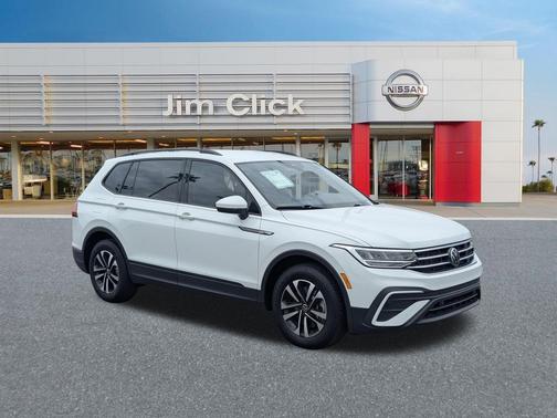 Pure White 2024 Volkswagen Tiguan 2.0T S