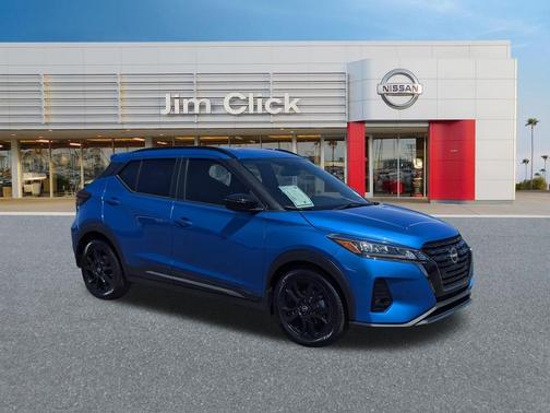 Electric Blue Metallic 2023 Nissan Kicks SR
