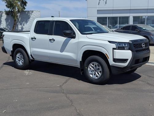 Glacier White 2026 Nissan Frontier S