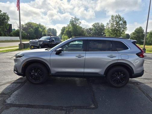 Lunar Silver Metallic 2024 Honda CR-V Hybrid Sport-L