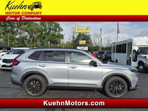 Lunar Silver Metallic 2024 Honda CR-V Hybrid Sport-L