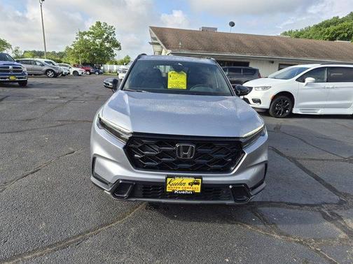 Lunar Silver Metallic 2024 Honda CR-V Hybrid Sport-L