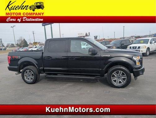 Shadow Black 2016 Ford F-150 XLT