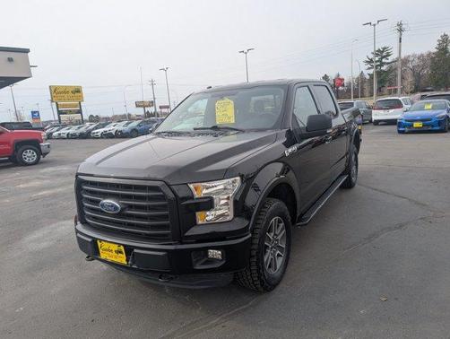 Shadow Black 2016 Ford F-150 XLT