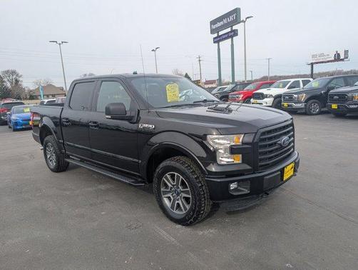 Shadow Black 2016 Ford F-150 XLT