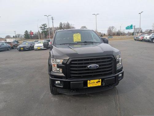 Shadow Black 2016 Ford F-150 XLT