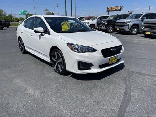 White 2017 Subaru Impreza 2.0i Sport