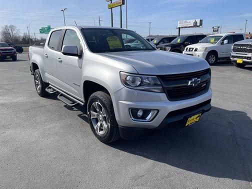 Silver Ice Metallic 2017 Chevrolet Colorado Z71