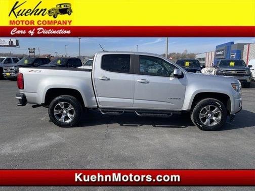 Silver Ice Metallic 2017 Chevrolet Colorado Z71