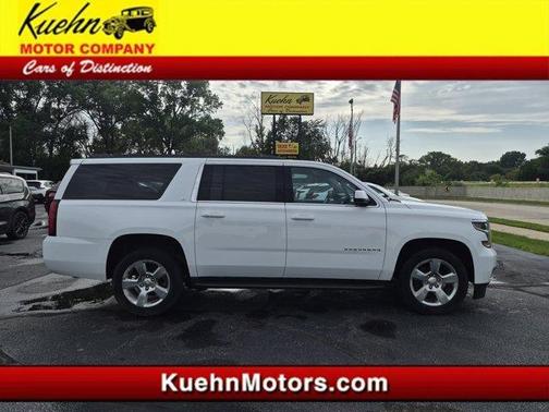 Summit White 2016 Chevrolet Suburban LT