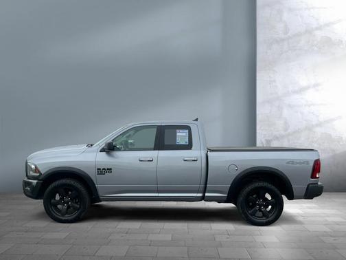 Billet Silver Metallic Clearcoat 2019 RAM 1500 Classic Warlock Quad Cab 4x4 6'4' Box