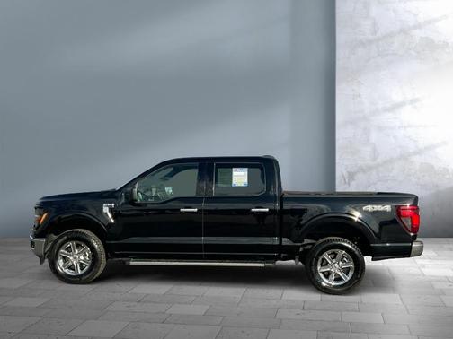 Agate Black Metallic 2025 Ford F-150 XLT