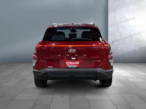 Ultimate Red Metallic 2025 Hyundai KONA SEL