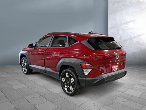 Ultimate Red Metallic 2025 Hyundai KONA SEL