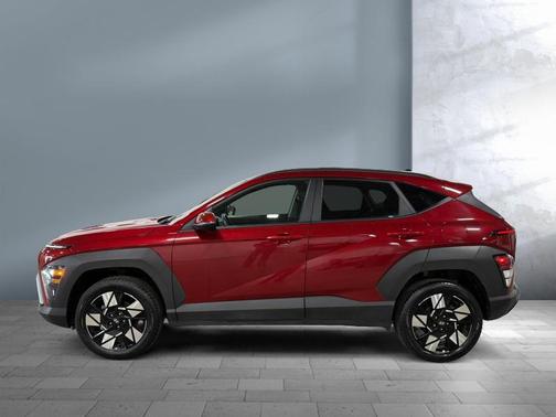 Ultimate Red Metallic 2025 Hyundai KONA SEL