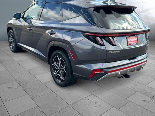 Titan Gray 2024 Hyundai TUCSON Hybrid N Line