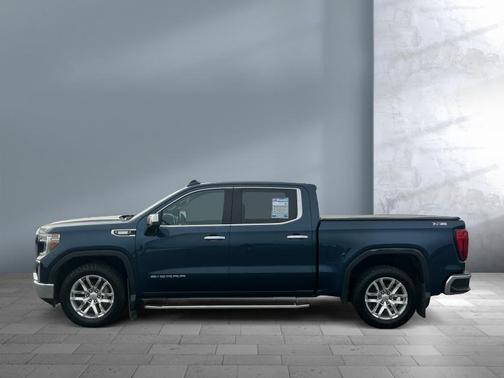 Pacific Blue Metallic 2021 GMC Sierra 1500 SLT