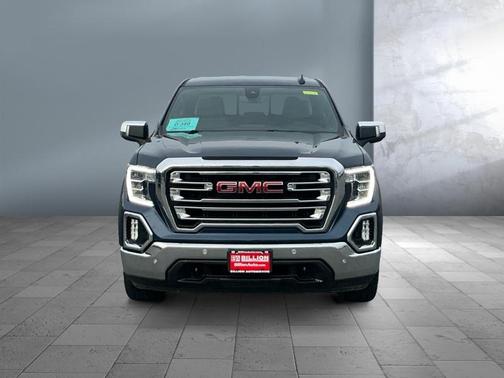 Pacific Blue Metallic 2021 GMC Sierra 1500 SLT