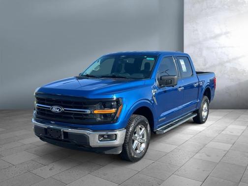 Blue 2024 Ford F-150 XLT