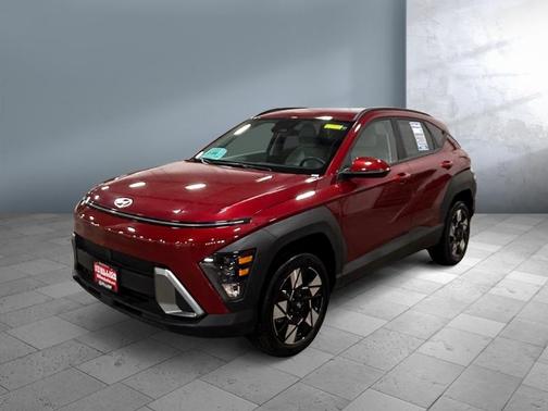 Ultimate Red Metallic 2025 Hyundai KONA SEL