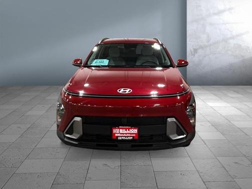 Ultimate Red Metallic 2025 Hyundai KONA SEL