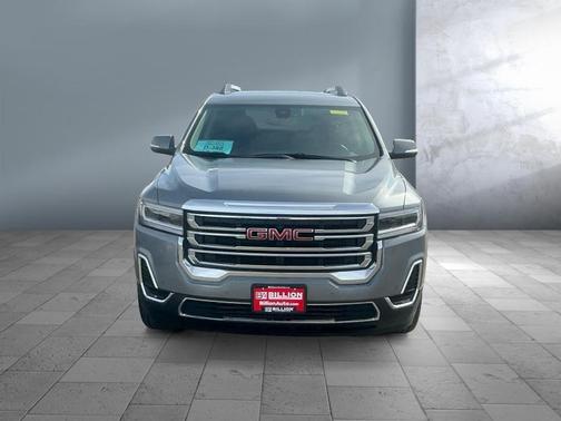 Satin Steel Metallic 2022 GMC Acadia AWD SLE