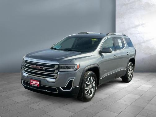 Satin Steel Metallic 2022 GMC Acadia AWD SLE