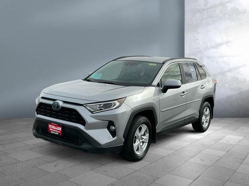Silver Sky Metallic 2020 Toyota RAV4 Hybrid XLE