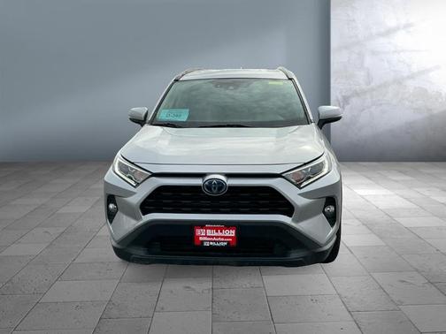 Silver Sky Metallic 2020 Toyota RAV4 Hybrid XLE