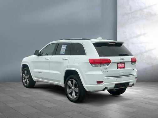Bright White Clearcoat 2015 Jeep Grand Cherokee Overland