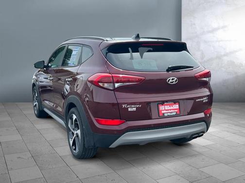 Red 2018 Hyundai TUCSON Limited