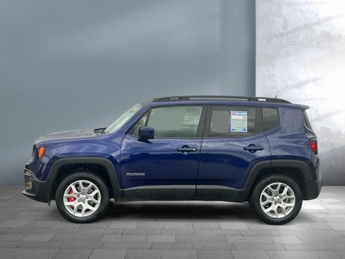 Jetset Blue 2017 Jeep Renegade Latitude