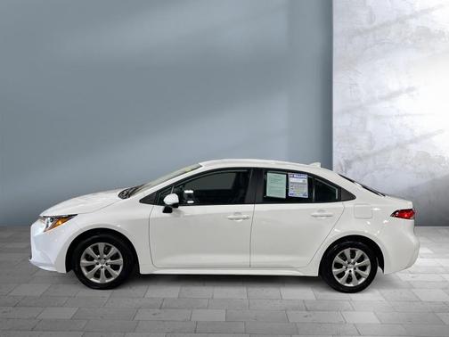 White 2026 Toyota Corolla LE