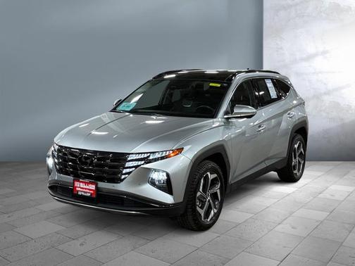 Shimmering Silver 2022 Hyundai TUCSON Limited