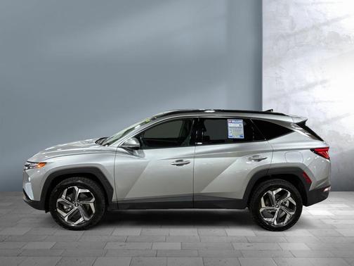 Shimmering Silver 2022 Hyundai TUCSON Limited