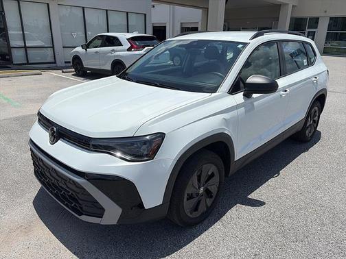Pure White 2025 Volkswagen Taos 1.5T S