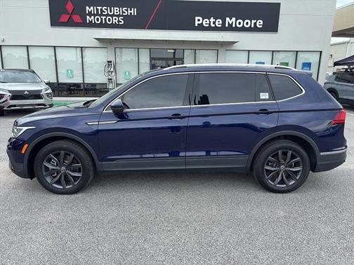 Atlantic Blue 2023 Volkswagen Tiguan 2.0T SE